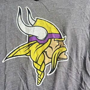 NFL Team Apparel Minnesota Vikings T-shirt Tie Dye Medium Size Lightweight